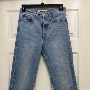Levi's Light Blue Straight Leg Jeans